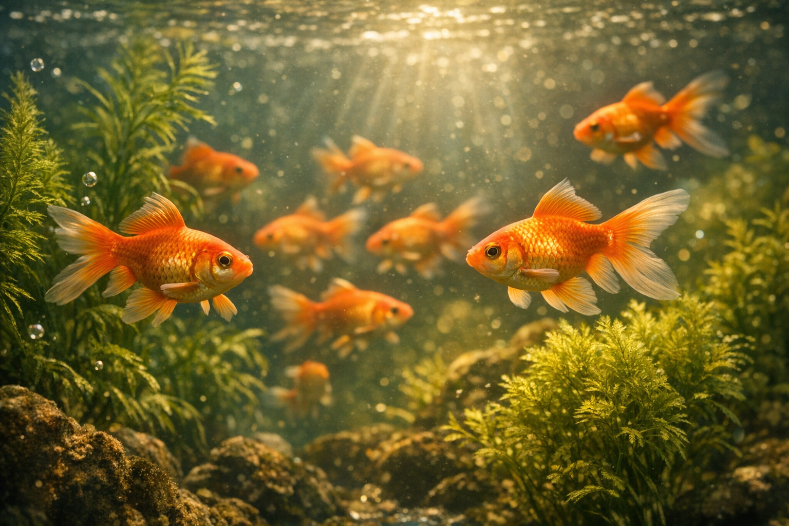 Alimentación de peces de agua fría: claves para una dieta saludable y equilibrada