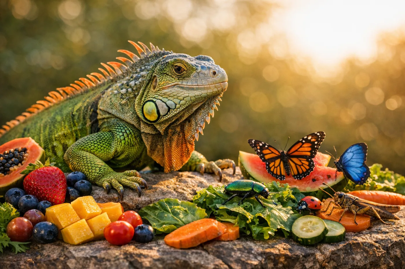 Alimentación de reptiles: Claves para una dieta saludable y equilibrada