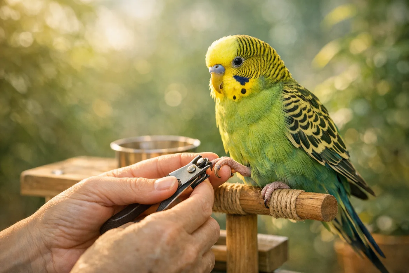 Cómo cortar las uñas de tu ave: 5 pasos aprobados por veterinarios para una experiencia sin estrés