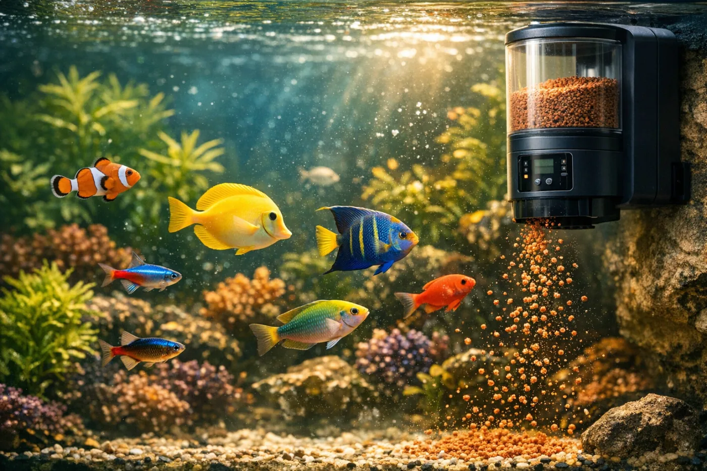 Cuidado con la sobrealimentación de tus peces: claves para una dieta saludable