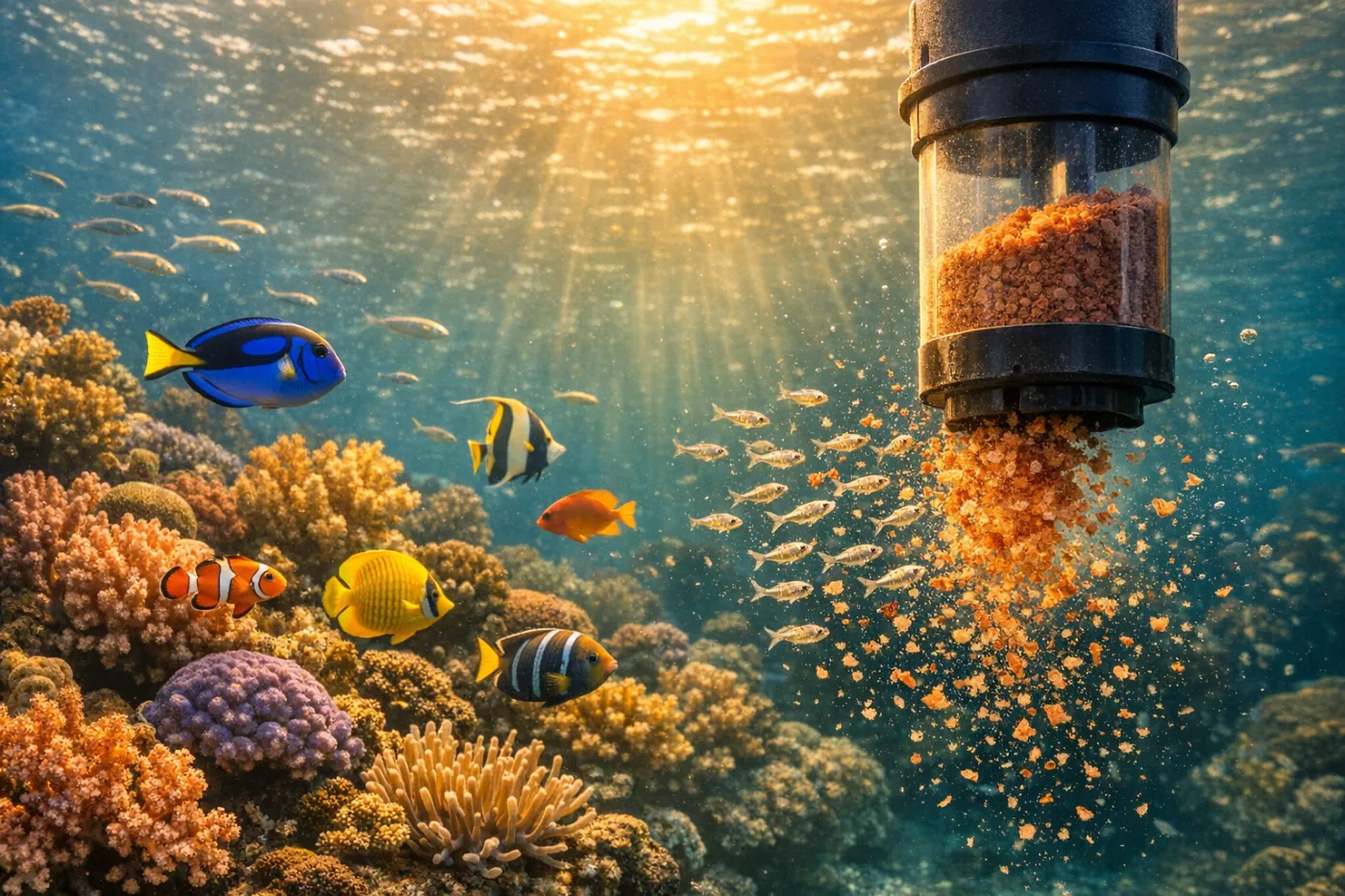 Descubre la alimentación ideal para tus peces marinos: claves para su salud y bienestar