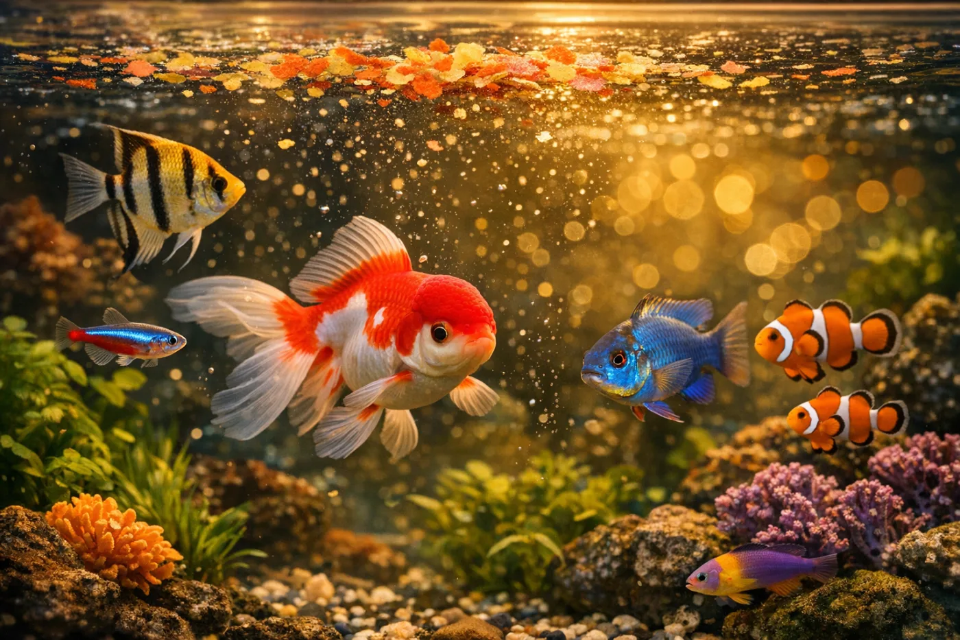 Descubre la dieta ideal para tus peces: Alimentación y cuidados esenciales