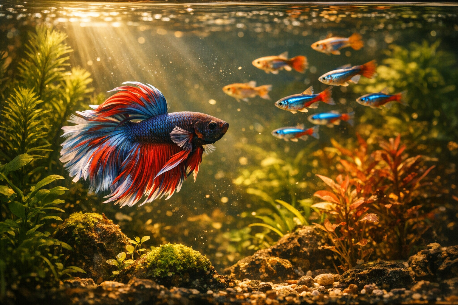 Elige los Mejores Peces para Acuarios Pequeños: Guía Práctica para Principiantes