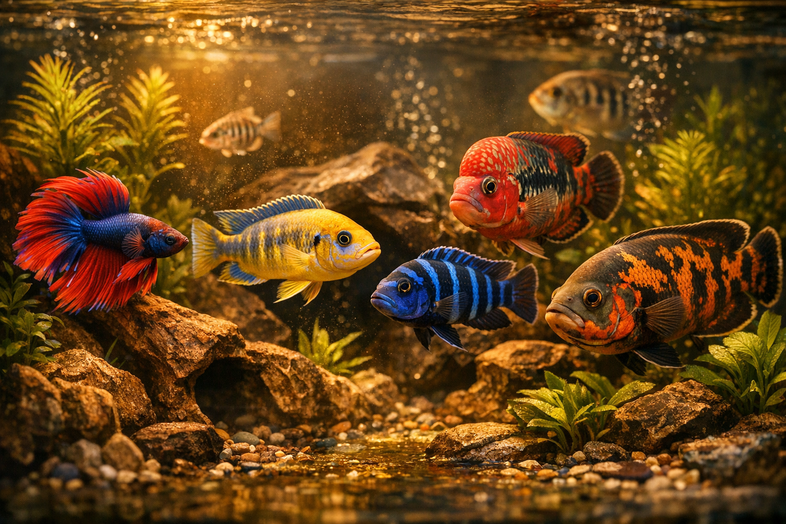 Guía Esencial para Compatibilizar Peces Agresivos: Crea un Acuario Armonioso