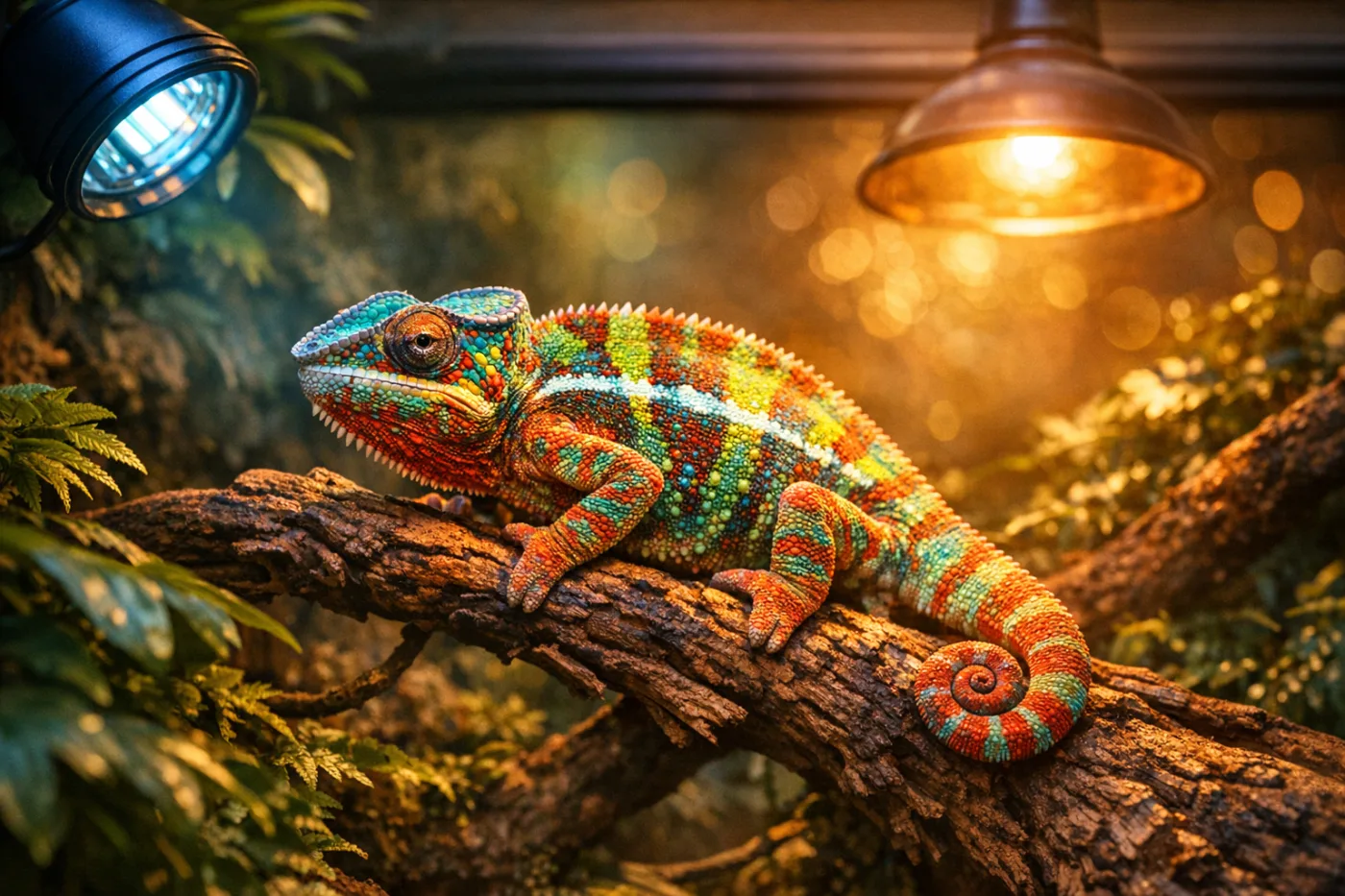 Iluminación para reptiles: claves para crear el hábitat perfecto