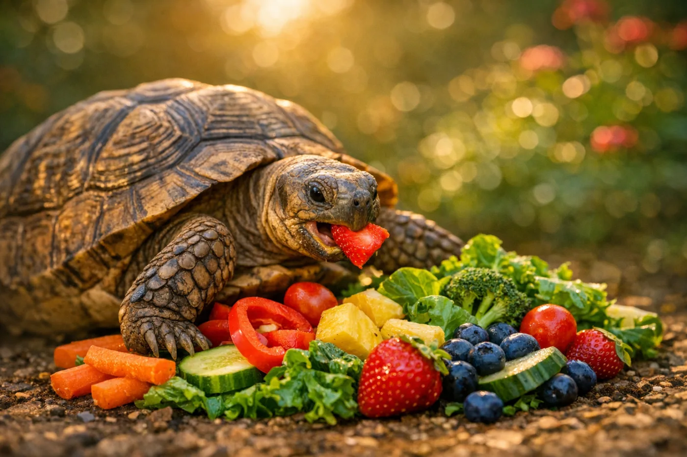 La alimentación de las tortugas: claves para una dieta saludable y equilibrada