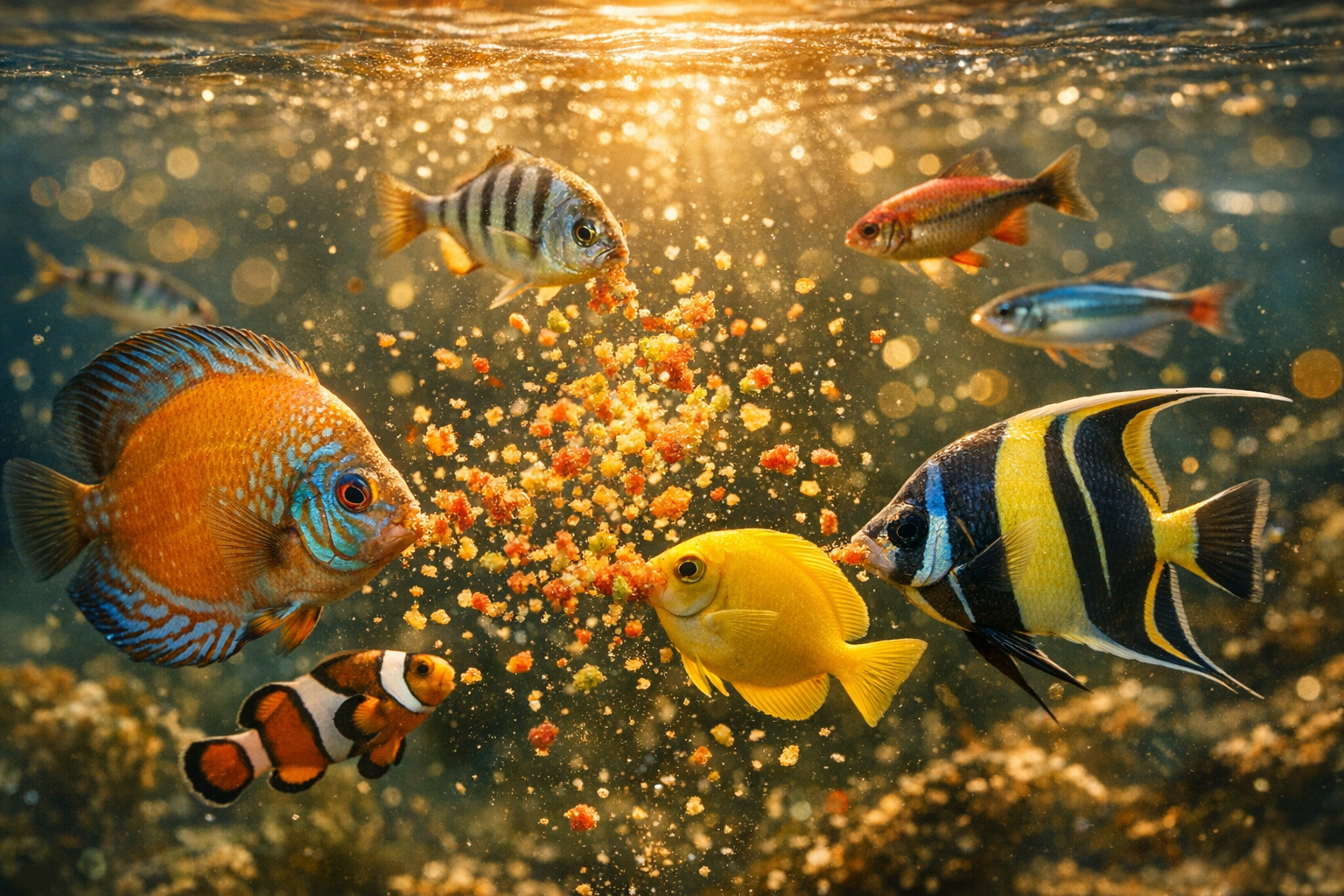 La alimentación de los peces: claves para una dieta saludable y equilibrada