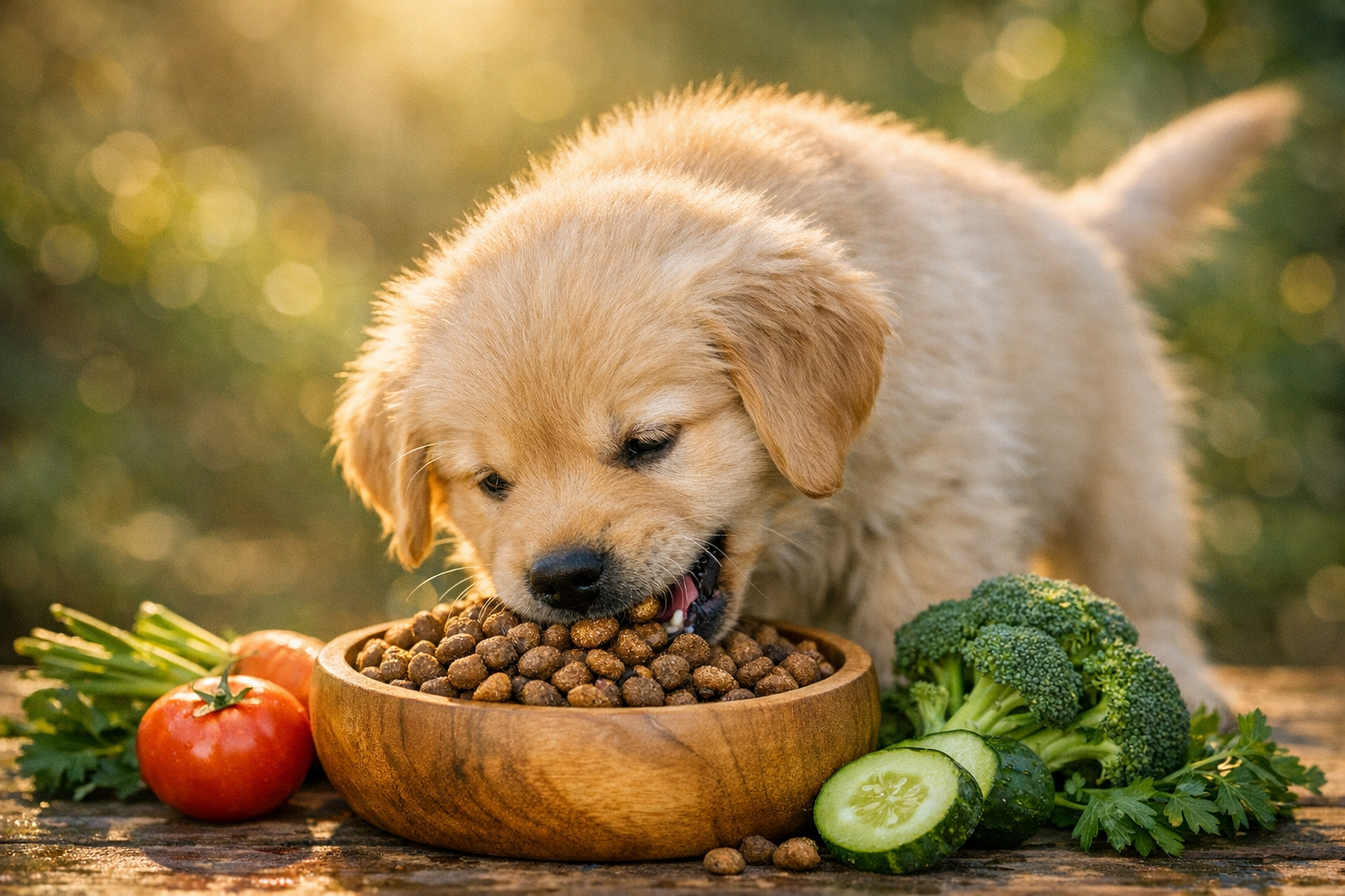 La alimentación de tu cachorro: claves para un crecimiento saludable