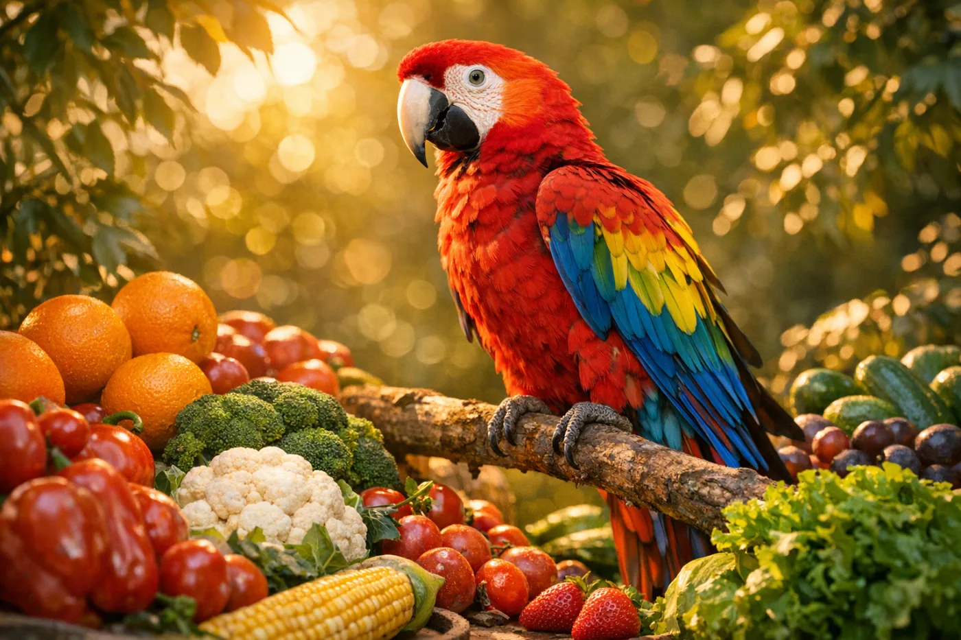 Las frutas y verduras que transformarán la dieta de tus aves: ¡Descubre sus beneficios!