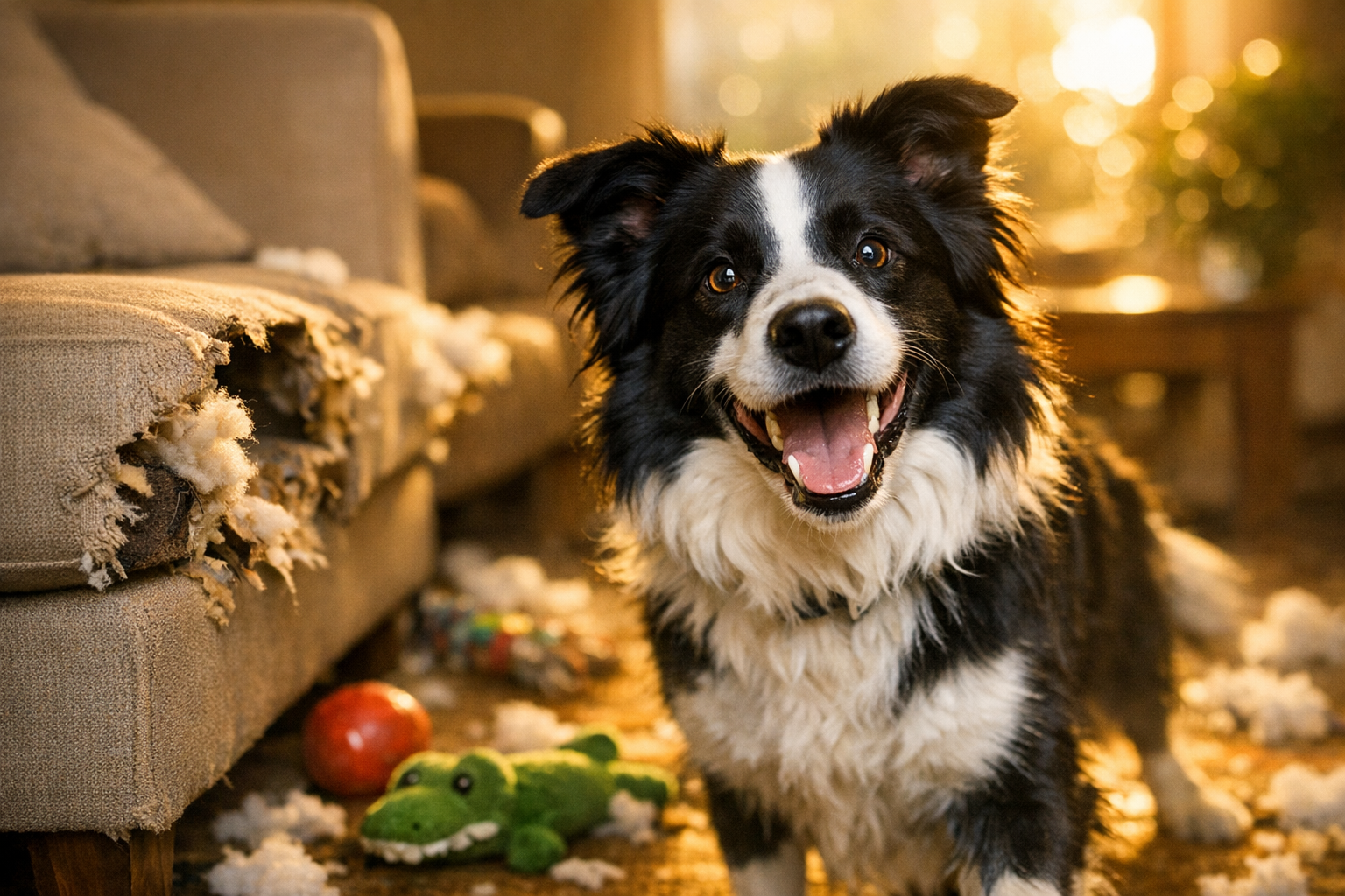 ¿Por qué mi perro se convierte en un pequeño destructor? Claves para entender su comportamiento