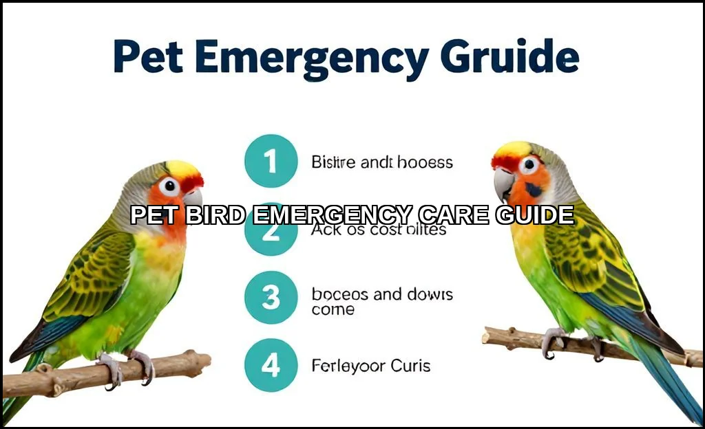 Primeros auxilios para aves: Cómo actuar ante una emergencia