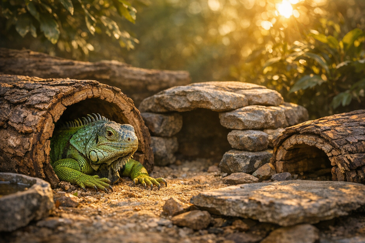 Refugios para reptiles: la guía definitiva para crear un hogar seguro y cómodo