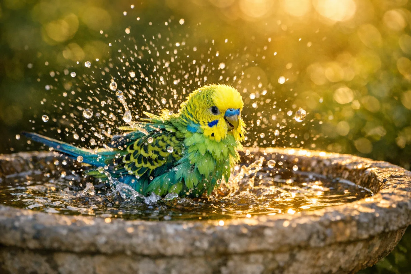 ¡Todo lo que necesitas saber para bañar a tu pájaro como un experto!