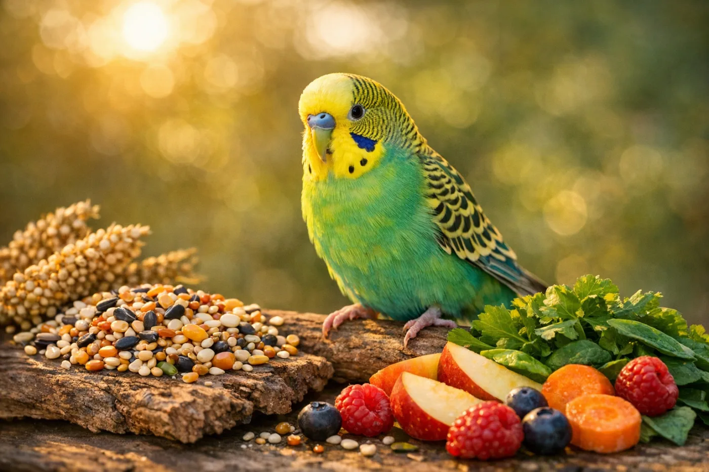 Todo lo que necesitas saber sobre la dieta de los periquitos: claves para su bienestar