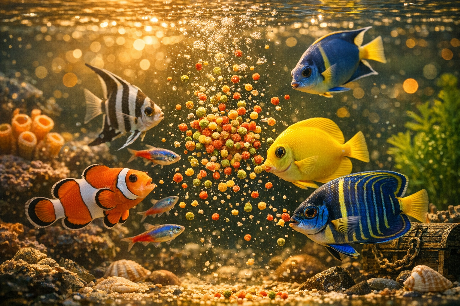 Todo lo que necesitas saber sobre los pellets para peces: la guía definitiva para su alimentación