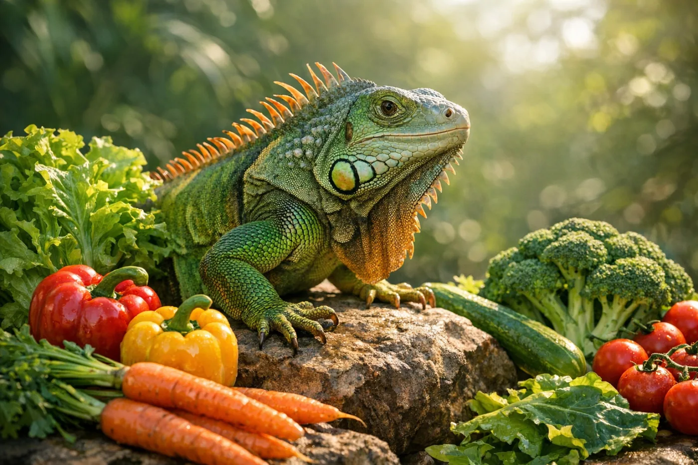 Verduras para reptiles: guía esencial para una dieta equilibrada y saludable